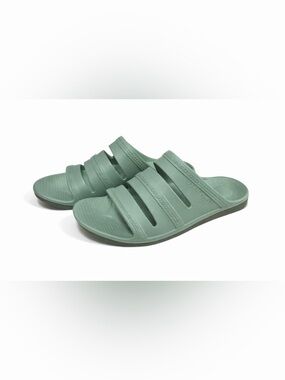 Revitalign Slide Sandals Green Orthopedic Comfort Arch Support W12